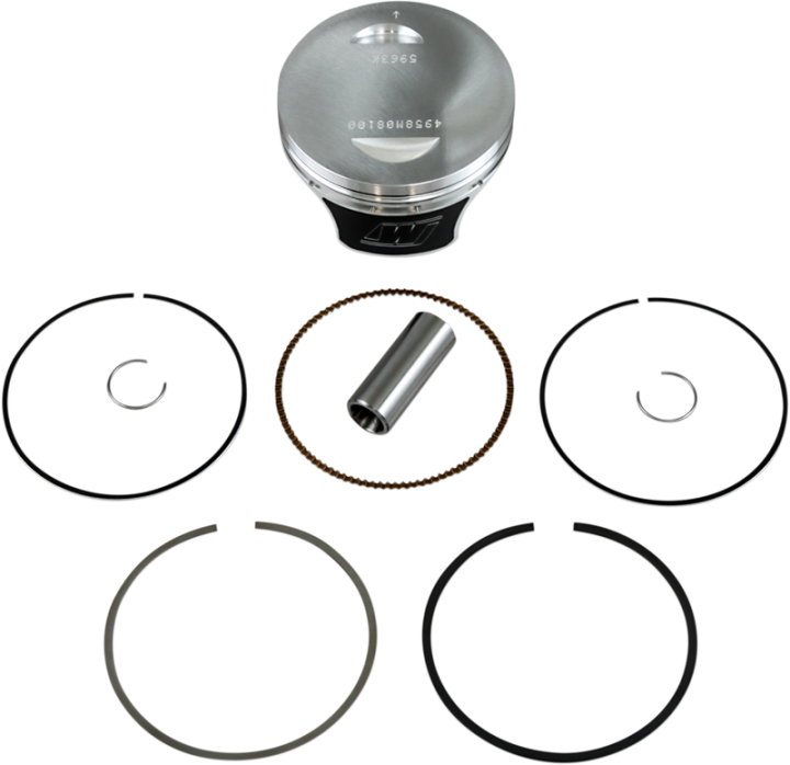 WISECO Piston Kit - +7.00 mm ACTUALLY 81MM BORE High-Performance 4958M08100