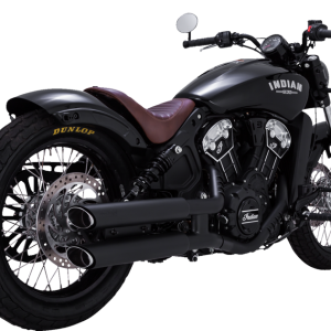 VANCE & HINES 3" Twin Slash Slip-On Mufflers - Black 48323