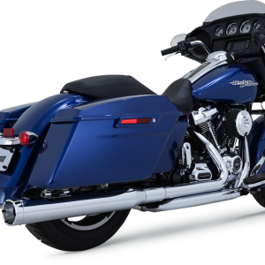 VANCE & HINES Monster Round Muffler for FL - Chrome Glide 2017-2024 16780