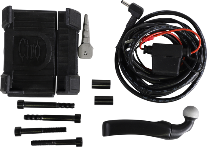 CIRO Premium Holder W/Charger - Black Mount 50211