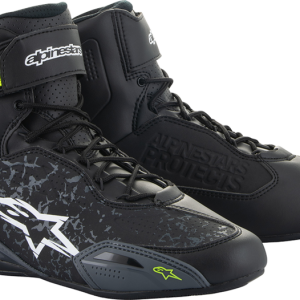 ALPINESTARS Faster-3 Shoes - Black/Yellow - US 11 2510219-155-11