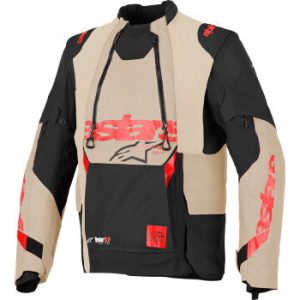 IN STOCK OPEN BOX ALPINESTARS Halo Pro Drystar® XF Laminated Jacket - Mastic/Black - Small 3200426-8047-S