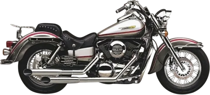 COBRA Classic Deluxe Exhaust - Chrome - VN1500 4569SC