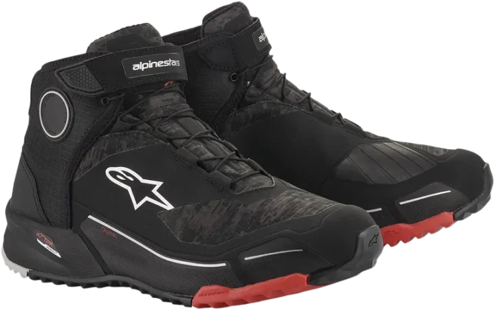 ALPINESTARS CR-X Drystar Shoes - Black Camo/Red - US 11 261182099311