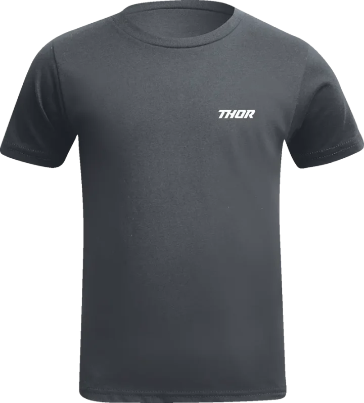 THOR Youth Whip T-Shirt - Charcoal - XL 3032-3601