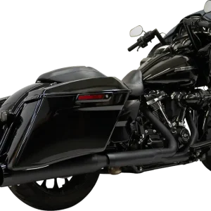 BASSANI XHAUST 4-1/2" Slip-On Muffler - Black Road/Street Glide 2017-2023 1F745B