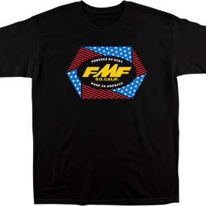 FMF Geometry T-Shirt - Black - Large SU21118901BKLG 3030-20693