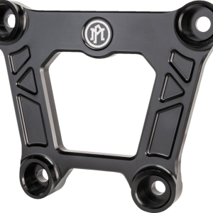 PM OFF-ROAD Radius Rod Plate - RZR Turbo S - Black Anodized 0222-0012-B