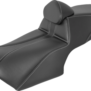 SADDLEMEN Adventure Tour Seat - w/ Backrest - Black - BMW '19-'22 0810-BM54BR