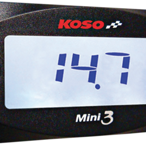 KOSO NORTH AMERICA Mini 3 Air/Fuel Ratio Meter - For 4-Stroke Engines BA003211