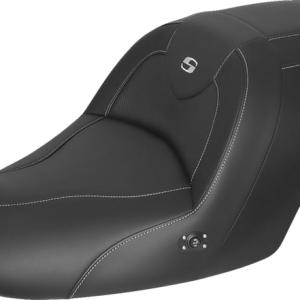 SADDLEMEN Roadsofa Carbon Fiber Heated Seat - Black - without Backrest - GL1800 '14-'17 H23-20-185HCT