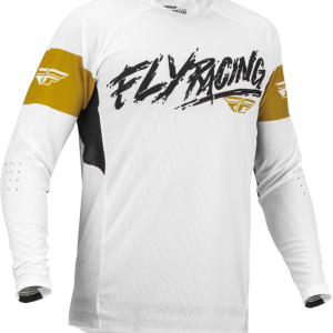 FLY RACING Evolution Dst L.E. Brazen Jersey White/Gold/Black Sm 376-124S
