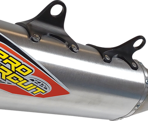 PRO CIRCUIT T-6 Slip-On Muffler - Stainless Steel KTM 250 SX-F 2022 1/2 /350 SX-F 2023 0152225A