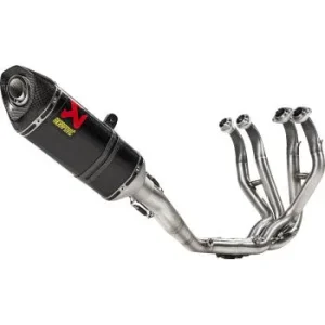 AKRAPOVIC Racing Line Exhaust System - Carbon - Kawasaki ZX-6R 2023-2024 S-K6R11-RC/1