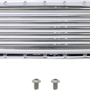 COVINGTONS Air Cleaner Insert - Dimpled - Chrome C1318-C
