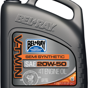 BEL-RAY V-Twin Semi-Synthetic Oil - 20W-50 - 4L 96910-BT4