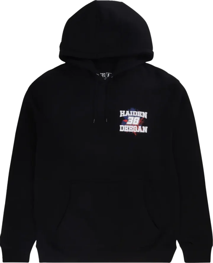 Deegan Apparel Youth 38 Hoodie - Black - XL DBTFP3002BLKXL