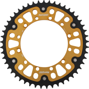 SUPERSPROX Stealth Rear Sprocket - 49 Tooth - Gold - Kawasaki/Suzuki RST-460-49-GLD