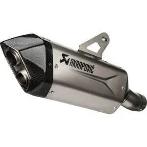 AKRAPOVIC Slip-On Line Muffler - Titanium - Silver R1300GS 2024 S-B13SO4-HJGT 1811-4628