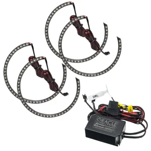 Oracle 15-21 Dodge Challenger Dynamic Surface Mount Headlight Halo Kit - ColorSHIFT - Dynamic 3990-332