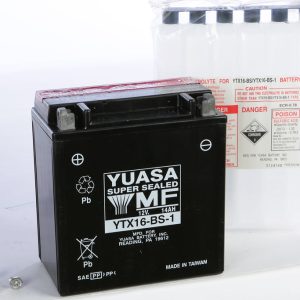 Yuasa Battery Ytx16-Bs-1 Maintenance Free 49-1966