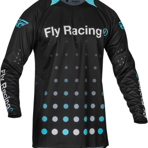 FLY RACING Evolution Dst Se Strobe Jersey Black/Electric Blue Md 377-124M