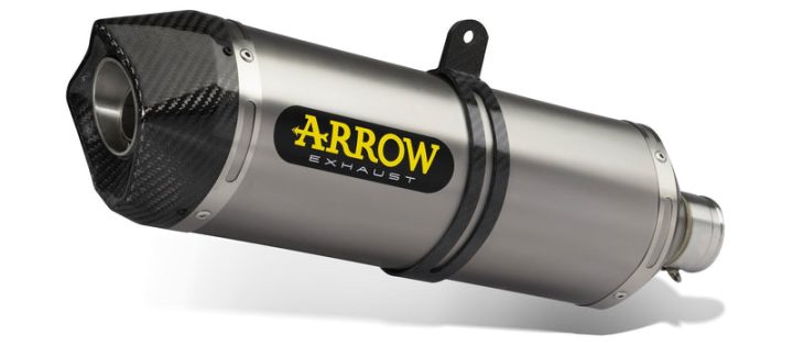 Arrow Ktm 1290 Super Duke R '14 Homologated Aluminium Race-Tech Silencer With Carbon End Cap For Original Collectors 71820ak