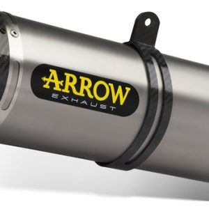 Arrow Ktm 690 R '09/14 Homologated Aluminium Race-Tech Silencer With Carbon End Cap For Arrow Link Pipe 72618ak