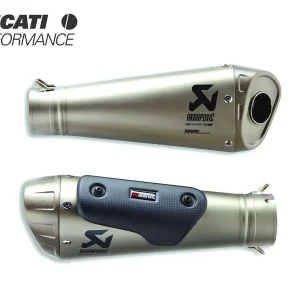 AKRAPOVIC PAIR EXHAUST SILENCERS AKRAPOVIC DUCATI STREETFIGHTER V4 / S / SP / SP2 2020-2024 96481661AA