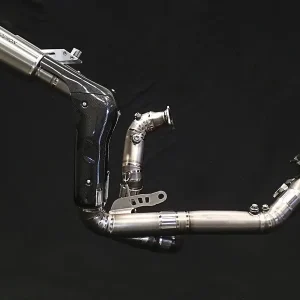 Vandemon Ducati Panigale/ Streetfighter V2 955 Full Titanium High Mount Exhaust System 2019-24 DUCV2TIEXHSMESA VA-125