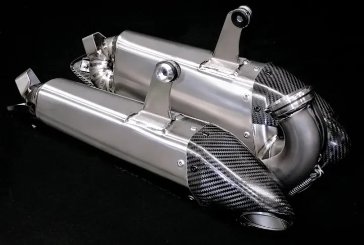 Vandemon Titanium Belly Slip-On Ducati V2 Panigale & Streetfighter 2019-24 DUCV2TIMUFFBELA VA-17