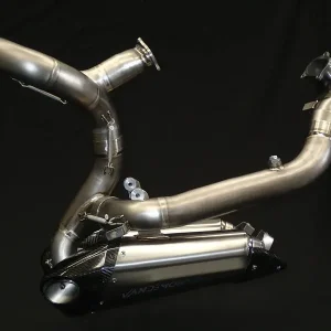 Vandemon Ducati V2 Panigale & Streetfighter Titanium Low Mount Exhaust System 2020-24 DUCV2TIEXHSBELA VA-129