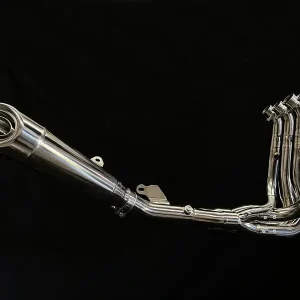 Vandemon Polished Titanium Exhaust System Ninja ZH2 2020-25 KAWAZH2TIEXHSYSPOLB VA-10
