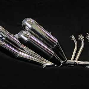 Vandemon Retro Stainless Steel Exhaust System Z900RS Cafe Racer 2018-24 KAWAZ900RS424SSEXHA VA-66