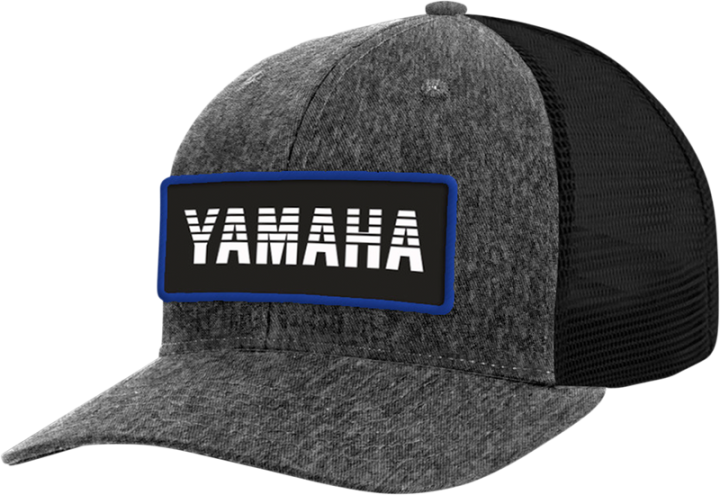 YAMAHA APPAREL Yamaha Patch Hat - Heather Gray/Black NP21A-H2735