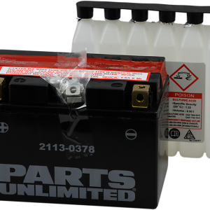 Parts Unlimited Agm Battery - Ytx12a-Bs Ctx12a-Bs