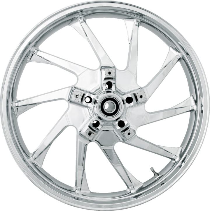 COASTAL MOTO Front Wheel - Hurricane - Dual Disc/No ABS - Chrome - 21"x3.50" - '00-'07 FL 3D-HUR213CH07