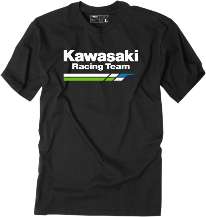 FACTORY EFFEX Kawasaki Racing T-Shirt - Black - XL 18-87106