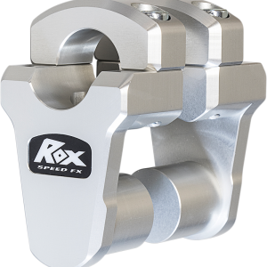 ROX SPEED FX Risers - Pivoting - 2" - Oversized Handlebars - Clear Anodized 1R-P2PPA