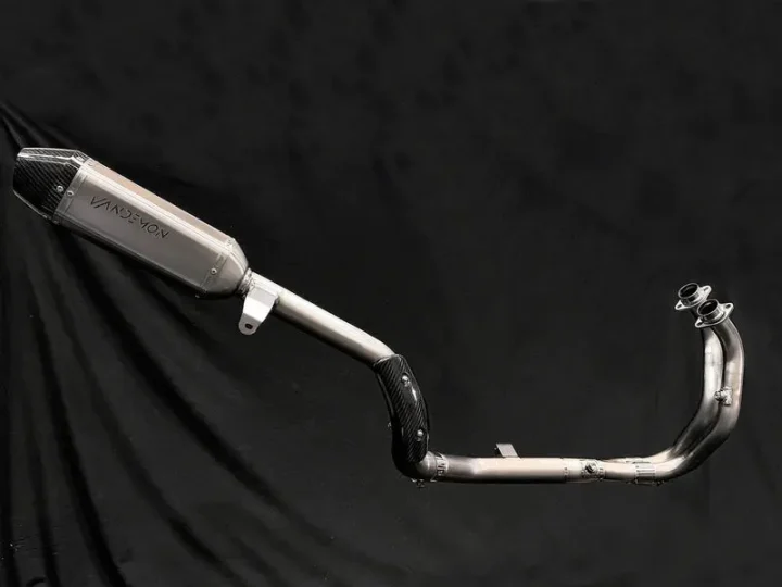 IN STOCK Vandemon Yamaha T7 Tenere 700 Adventure Full Titanium Exhaust System 2019-2026 YAMATENR7TIEXHBRC VA-74
