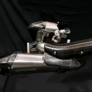 Vandemon Triumph Rocket 3R, GT and Storm Titanium Slip-On Mufflers 2019-2026 TRIUMROCKET3MUFC VA-1
