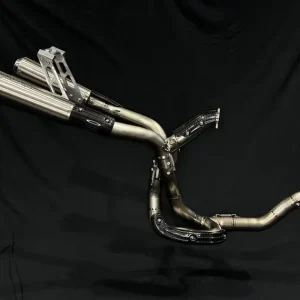 Vandemon Ducati Supersport 950 Vandemon High Mount Titanium Exhaust System DUC950SSTIHMEXHBRA VA-128