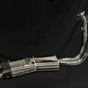 Vandemon CFMOTO 450NK Stainless Steel Low Mount Exh System 2023-24 CFMOTO450NKSSLMEXHA VA-100