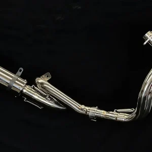 Vandemon Yamaha R7 MT07 FZ07 XSR700 Tracer 700/GT Tracer 7/GT Titanium Exhaust System YAMAMT07EXHTITAN VA-81