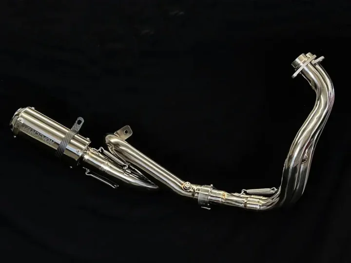Vandemon Yamaha R7 MT07 FZ07 XSR700 Tracer 700/GT Tracer 7/GT Titanium Exhaust System YAMAMT07EXHTITAN VA-81