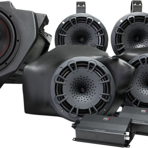 MB QUART Audio Package - Stage 5 - For RZR w Ride Command MBQR-STG5-RC-1