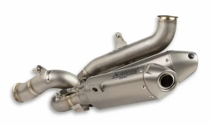 96482341AA Akrapovic Titanium Slip On Race Exhaust for DUCATI Panigale V4 V4S 2025 Sources and related content