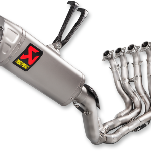 AKRAPOVIC Race Exhaust - Stainless Steel/Titanium CBR1000RR 2017-2025 S-H10R8-APLT 1810-2524