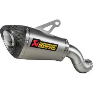 AKRAPOVIC Slip-On Line Muffler - Titanium - Kawasaki Z900 2025 S-K9SO12-ASZT 1811-4835