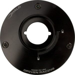 DRIVEN RACING Fuel Cap Base - Black - Aprilia Tuono /RS 660 black DHFCB-AP01